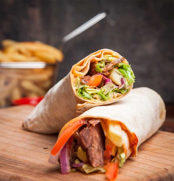 Asian Chicken Wrap